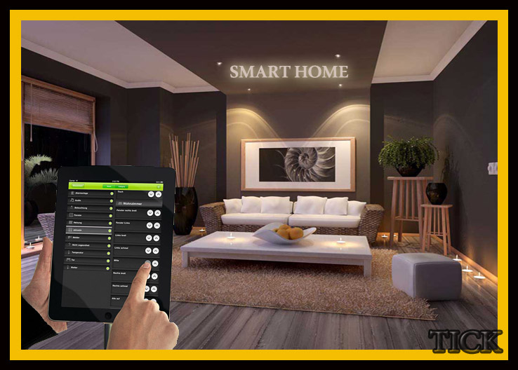 استفاده از کلیدهای لمسی هوشمند امکان کنترل لوازم و تجهیزات از طریق اپلیکیشن و تکونولوژی خانه هوشمند را فراهم می کند‌.